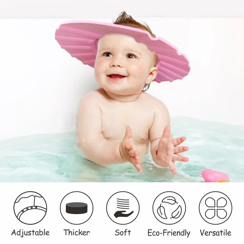 Adjustable Baby Shower Cap | Safe Bath Time | Delivered Only in Dubai