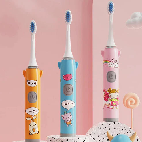 Children's Cartoon Electric Toothbrush | Soft & Safe | Delivered Only in Dubai