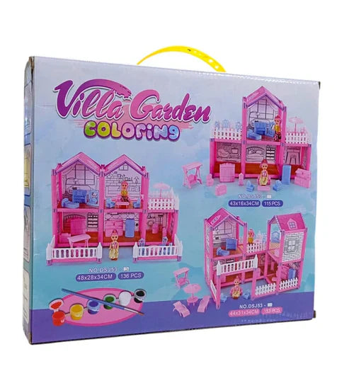 DreamVilla – Villa Dollhouse Playset | Creative Play Set | Delivered Only in Dubai