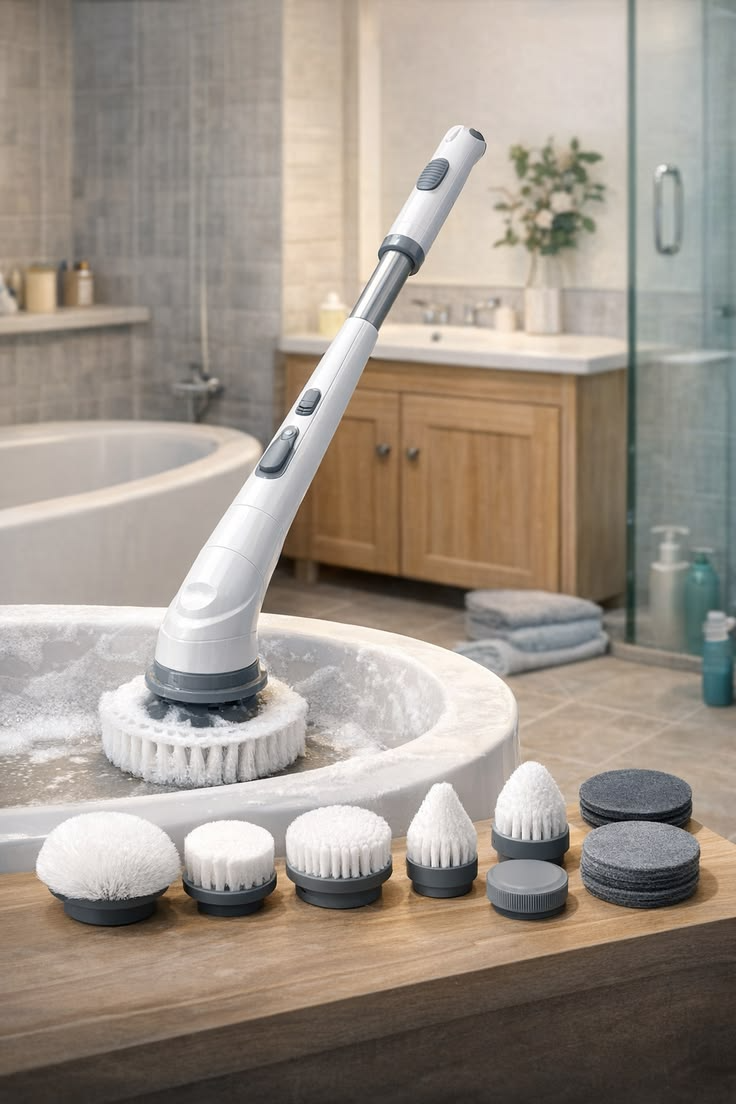 Electric Cleaning Brush – Multi‑Purpose Scrubber | Delivered Only in Dubai