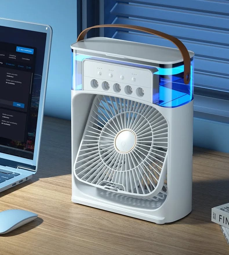 Cooling Fan With Ice – Portable Air Cooler | Delivered Only in Dubai