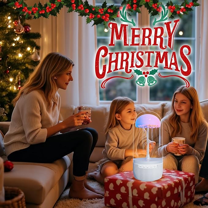 Jellyfish Bluetooth Speaker | LED Light Show & Rich Sound | Delivered Only in Dubai