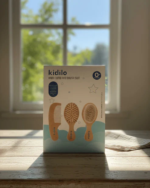 Kidilo – Baby Brush & Comb Set | Delivered Only in Dubai