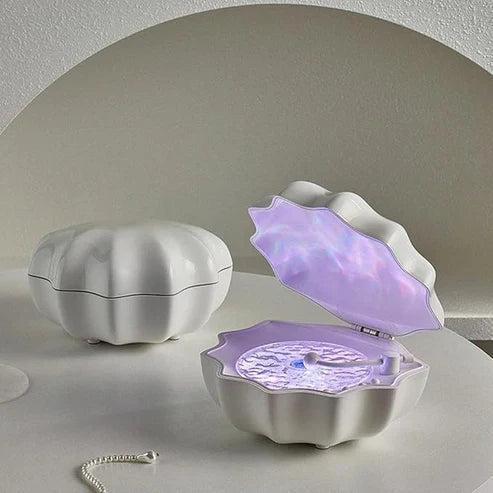 Shell Lamp with Bluetooth Speaker | 2-in-1 LED Light & Wireless Audio | Premium Decor & Sound
