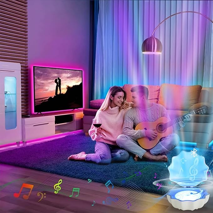 Shell Lamp with Bluetooth Speaker | 2-in-1 LED Light & Wireless Audio | Premium Decor & Sound