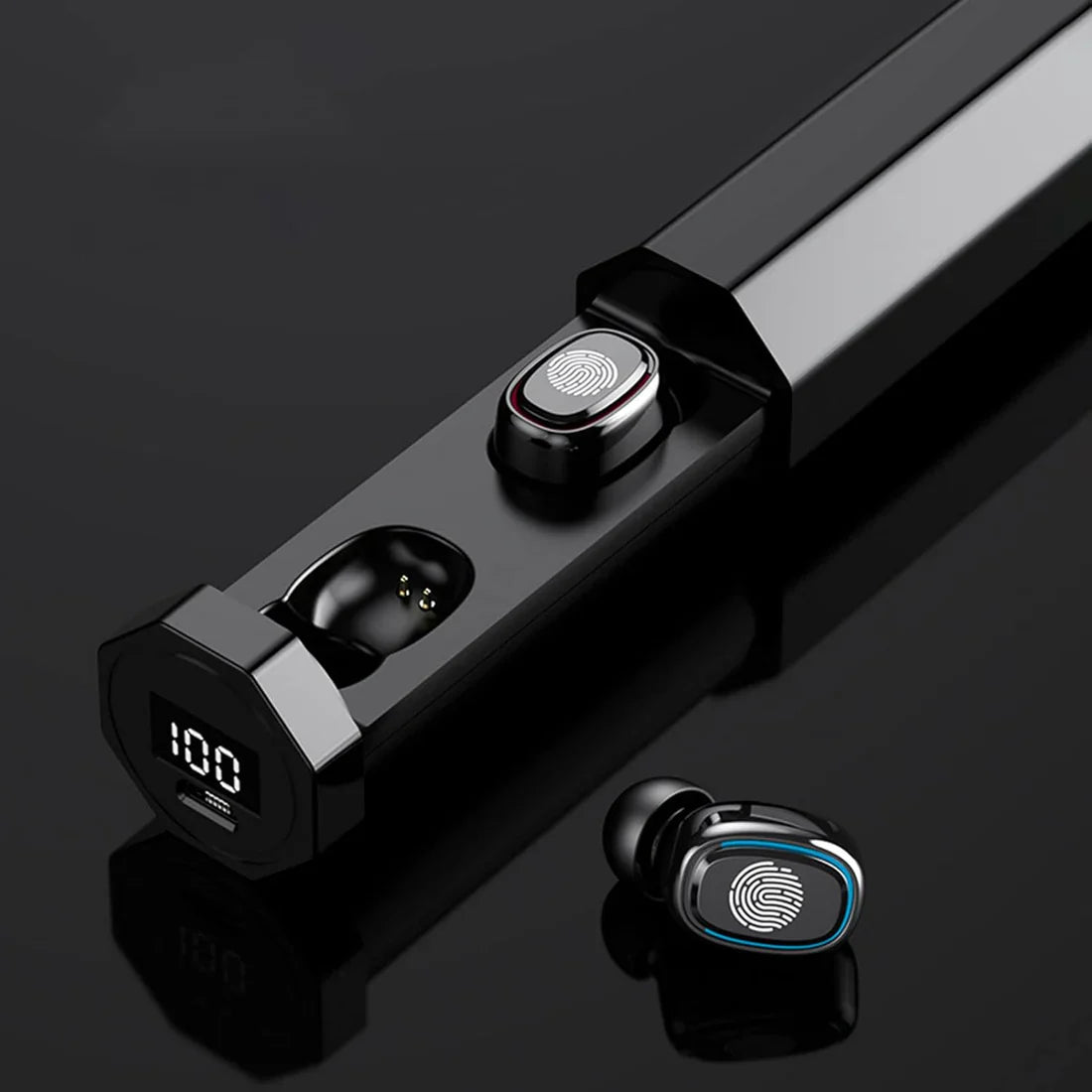 True Wireless Earbuds with Digital Display | Premium Sound | Delivered Only in Dubai