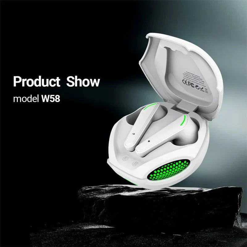 TWS Wireless Gaming Headset | Immersive Sound, Comfort Fit & Zero Lag | Pro Gamer Gear