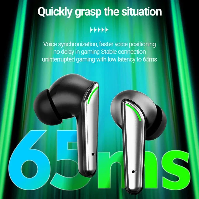 TWS Wireless Gaming Headset | Immersive Sound, Comfort Fit & Zero Lag | Pro Gamer Gear